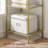 Agosti Stainless Steel Etagere Bookcase-1363989295-1363989290