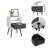 1-Drawer 1-Shelf Nightstand