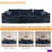 Vivianna 118.2 "W Fully Compressed Cloud Sofa, Corduroy Fabric, Deep-Seat Style, Removable Cushions, No Assembly Required-2108008078