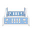 Lit plateforme classique avec roulettes en forme de voiture-1533107626