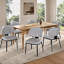 Chaise d'appoint rembourrée (ensemble de 2)-128259798