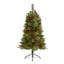 Lighted Artificial Christmas Tree-2024043728