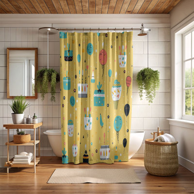 Party Happiness - Rideau de douche Premium