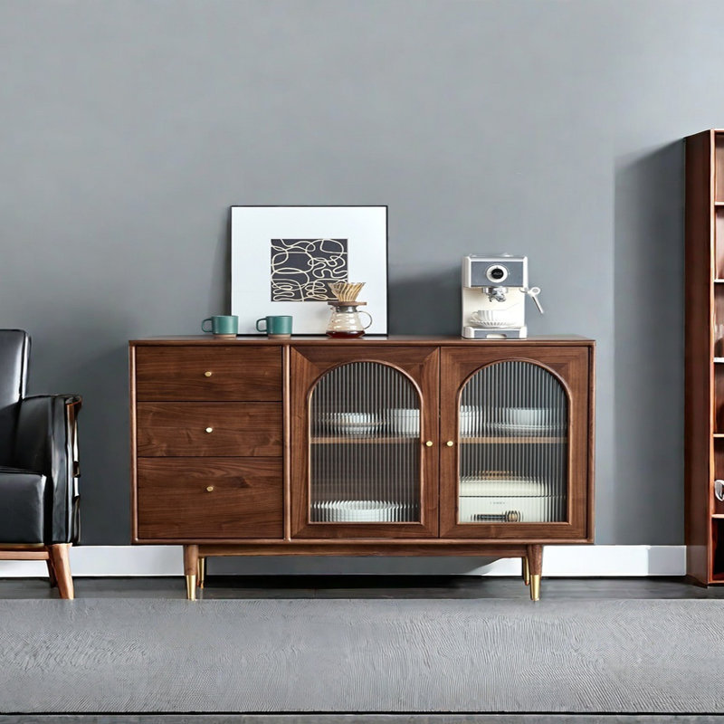 Buffet Simplicity avec portes en verre