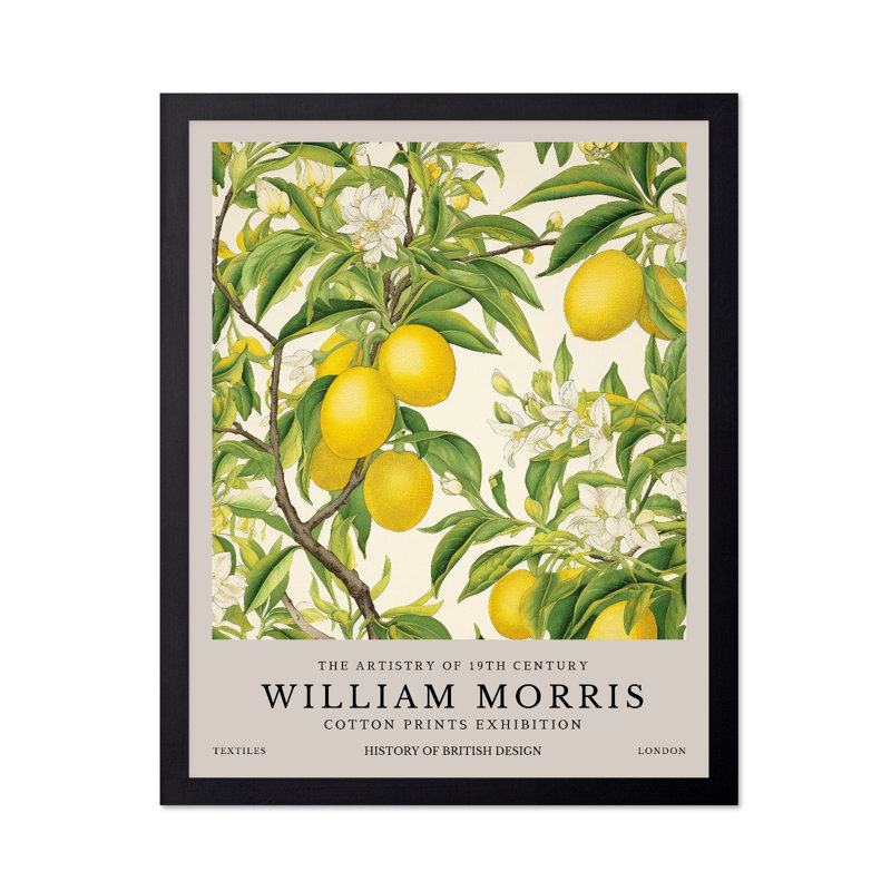 William Morris - Citronnier, Unframed, Poster, 18"H x 24"W