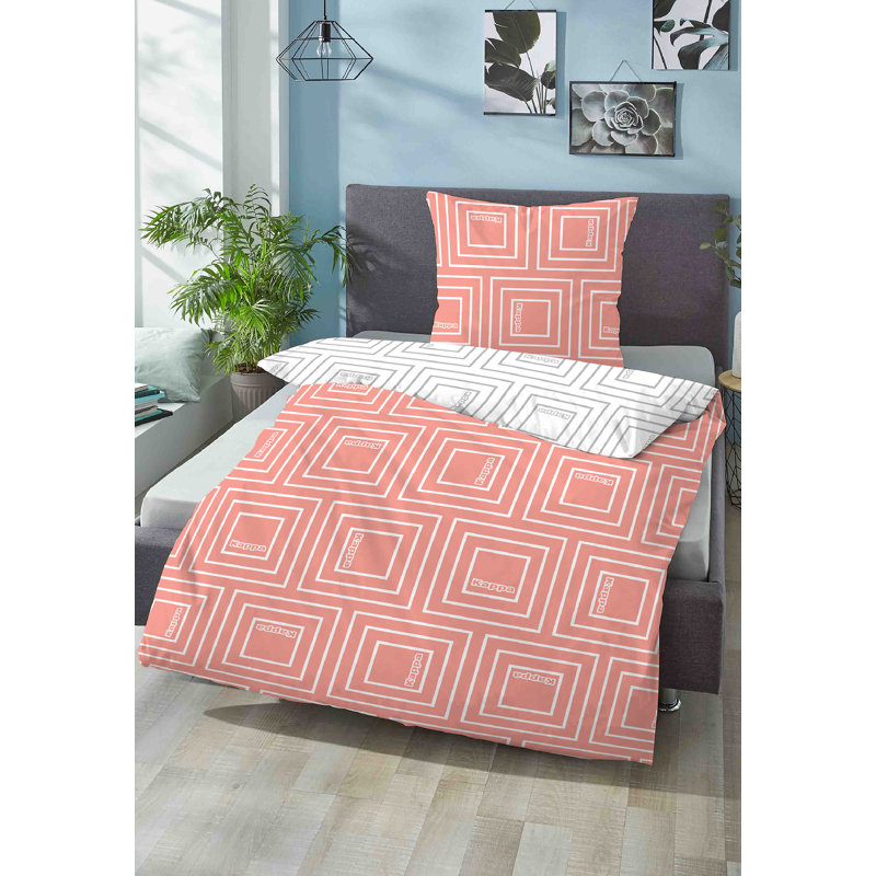 Reversible 2 Piece Duvet Cover Set