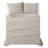 Brooklyn Loom Matte Cotton Velvet Channel Stitch Quilt Set-118622685-118622680