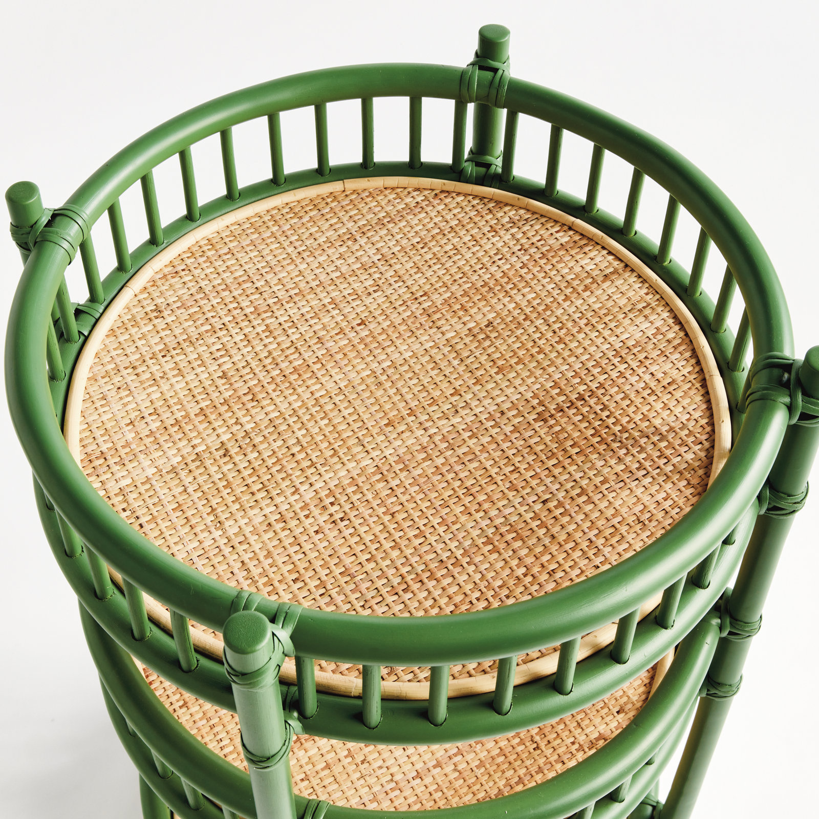 Benedict Bar Cart, Green