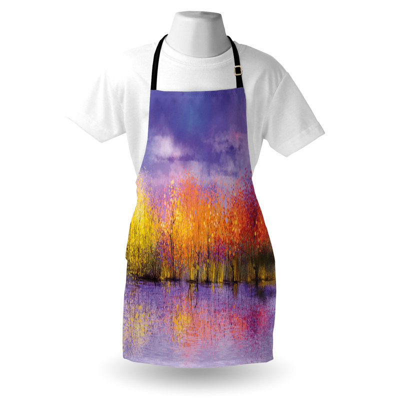 No Pattern Bib Apron