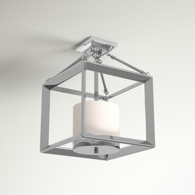 Averee Glass Semi Flush Mount
