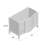 Lauren 47'' Single Bathroom Vanity Base Only in White