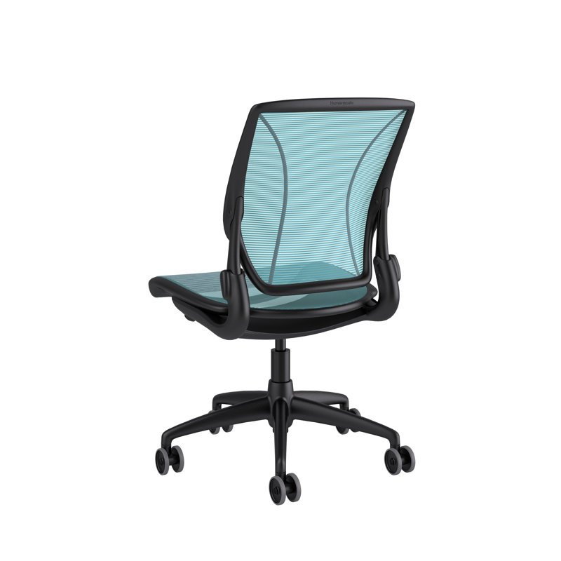 World Mesh Task Chair, Black, Black, Adjustable