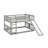 Full Over Full Bunk Bed With Ladder With Slide