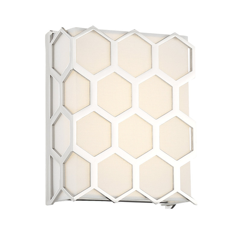 Steel Flush Mounted Sconce