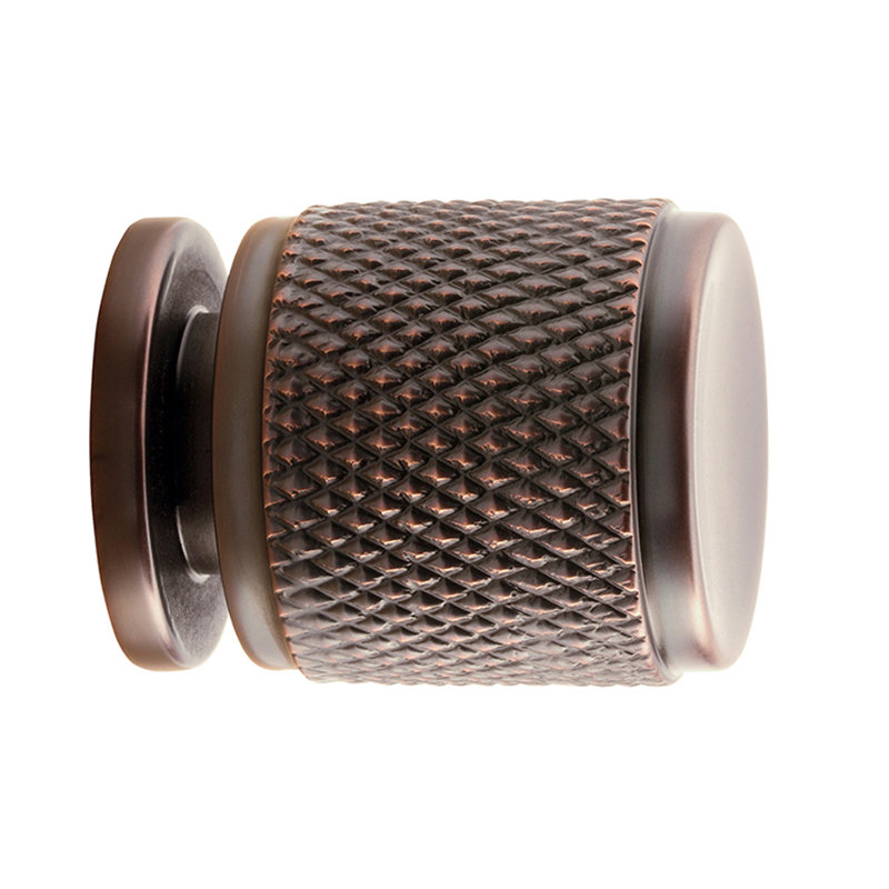 Jazz Round Knob, Brushed Nickel, 1.18" H x 1.17" W x 1.17" D