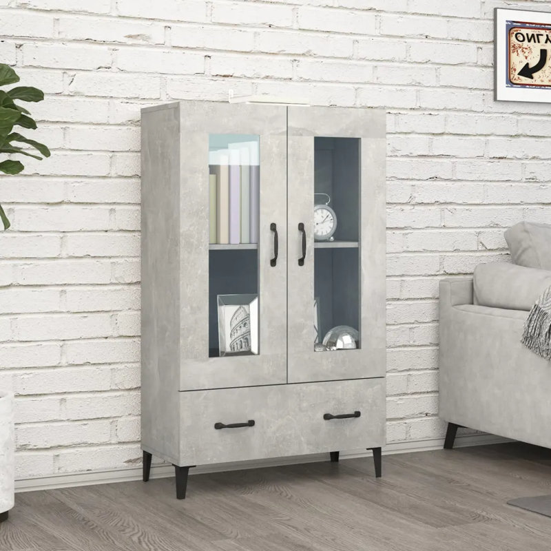 Juvel 2 -Door 2 -Drawer, Concrete Grey