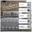 Cotton Blend Striped Duvet Cover with Pillowcases-672129370