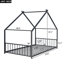 Lit simple en métal, noir-85882631