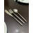 Hammered Stainless Steel 36 Piece Flatware Set, Service for 12