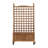 Amandari Wood Planter Box with Trellis-340511486
