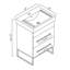Ensemble de meuble-lavabo simple 24 po Taft Avenue-73731073-73887773
