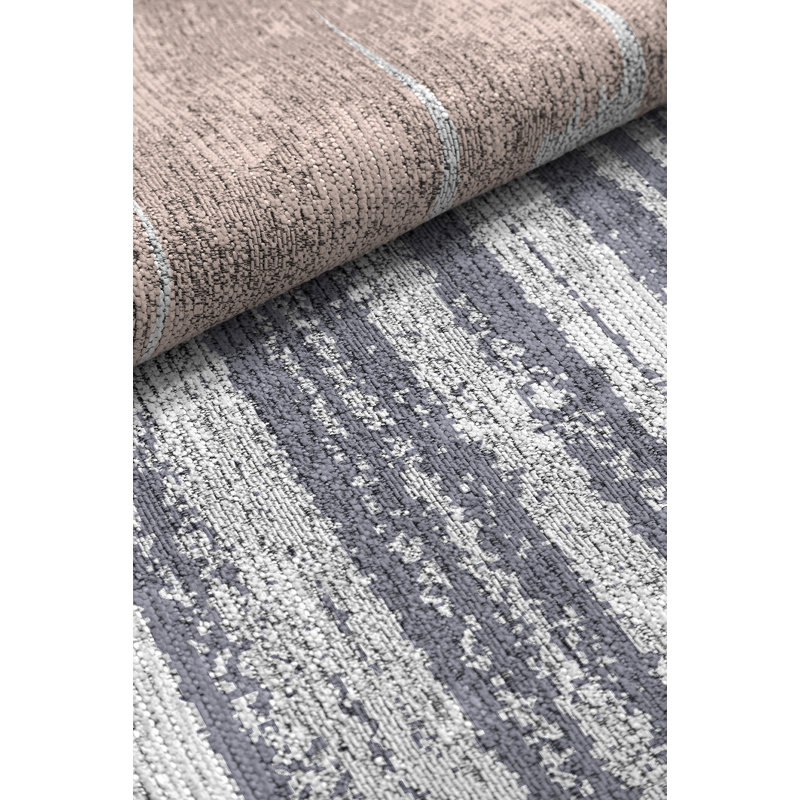 Aldora Machine Woven Grey Indoor Rug, Rectangle 120 x 170cm