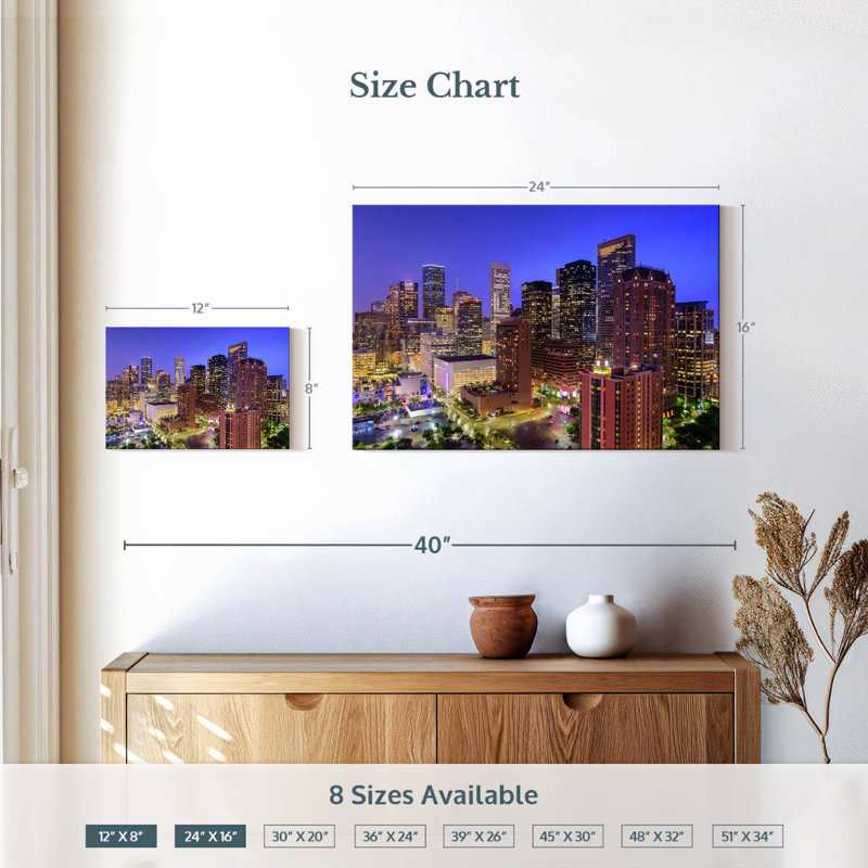 Sirci Houston Metropolis, H 16 po x l 24 po