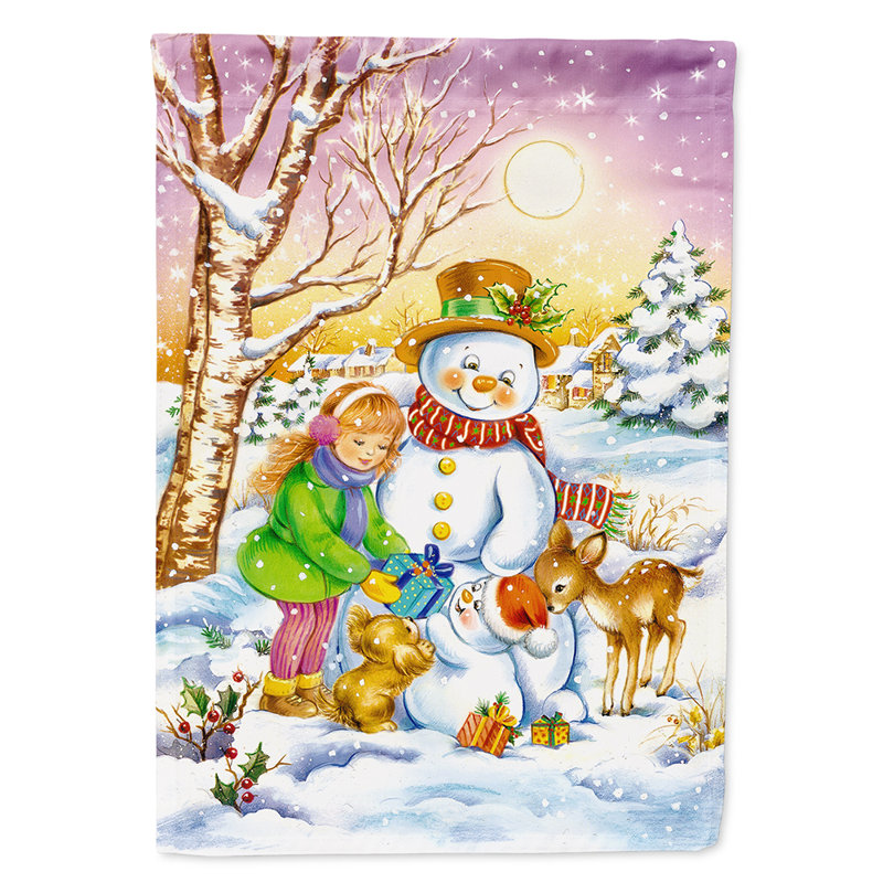 Dotir Double Sided Polyester Animal Garden Flag, 28" H x 40" W