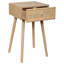 Alyona 40cm W Manufactured Wood Bedside Table