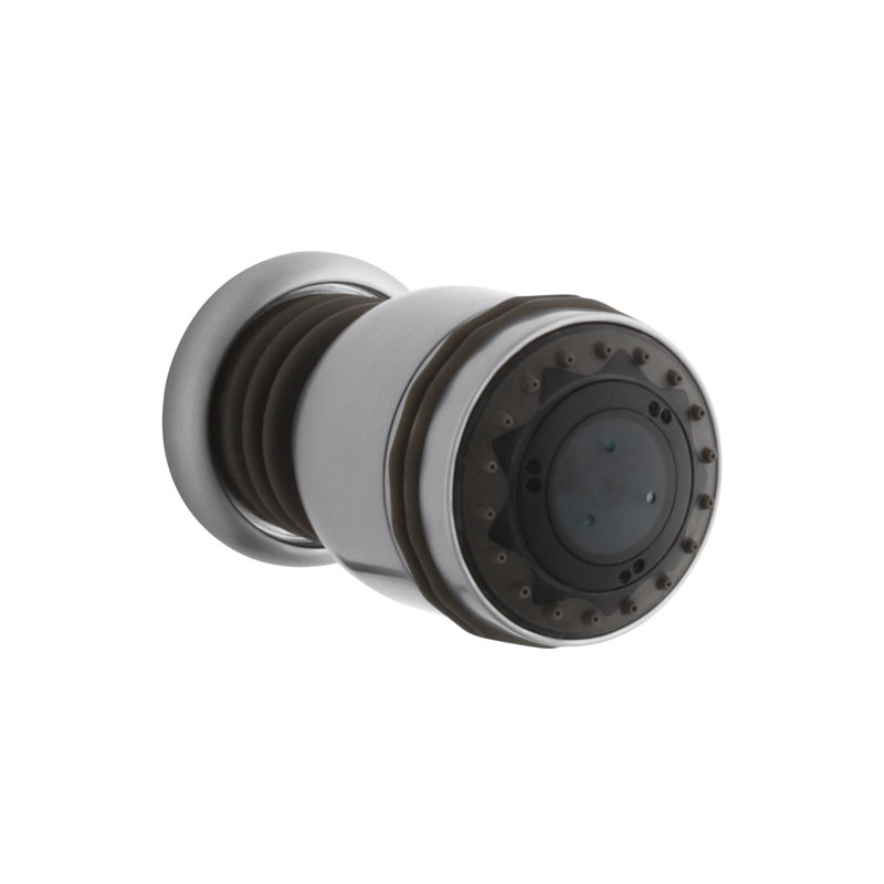 Jet de corps à réglage rond Mastershower, Chrome brossé