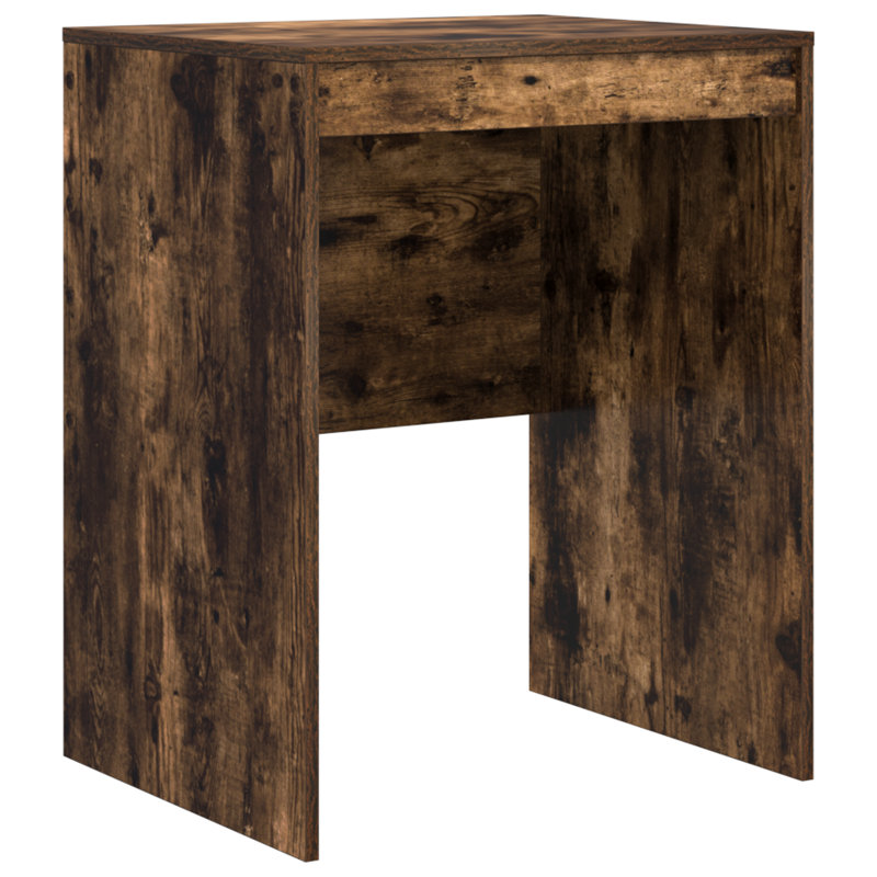 Writing Desk Particle Board 76 Cm, Smoked Oak, 76cm H x 60cm W x 50cm D