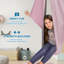 Balançoire thérapeutique à double couche avec support pivotant à 360 degrés, balançoire relaxante pour enfants et adultes autistes, TDAH, traitement sensoriel, rose et gris-1220222408