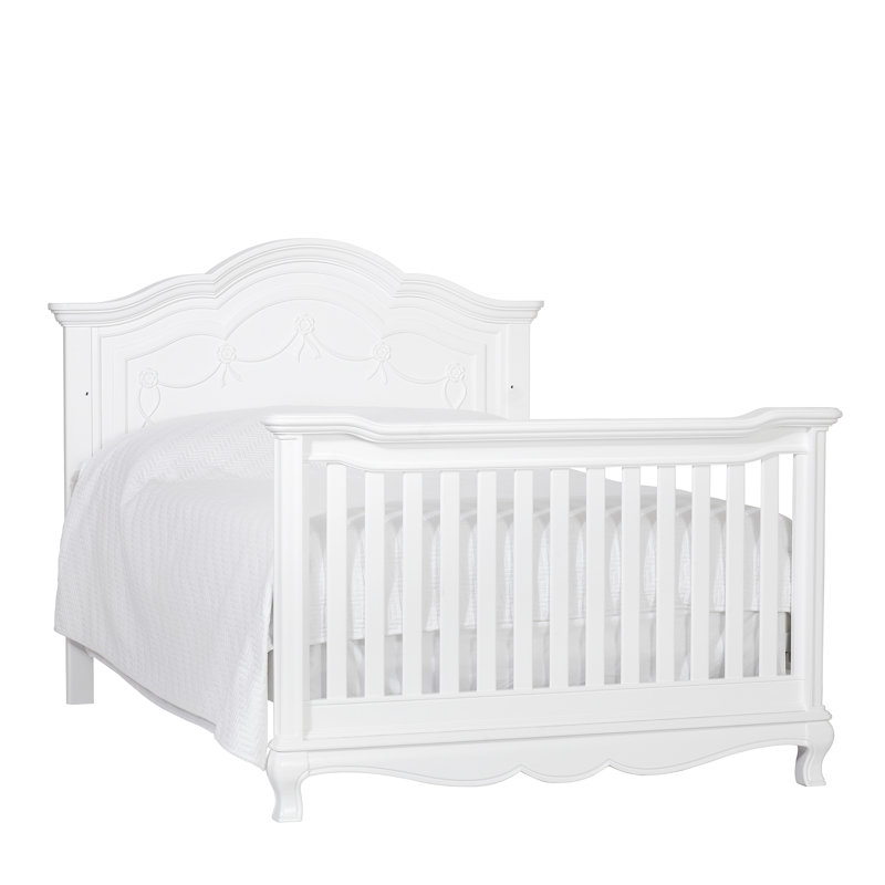 Adelina Full Bed Rails, Pure White