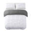 Modern Reversible Duvet Cover Set With Pillow Cases-114524107