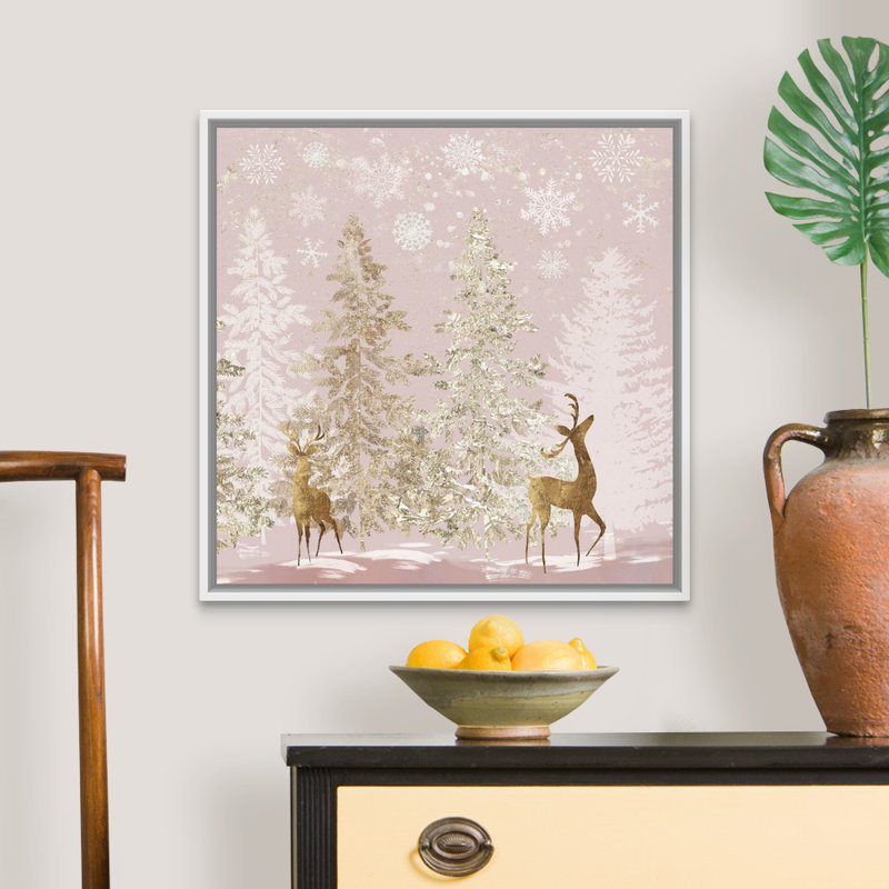 «Most Wonderful Time», reproduction d'art sur toile, H 26 po x l 26 po, Impression encadrée, Blanc