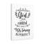 God Is In - Wrapped Canvas Print-1827414610