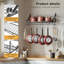 Rectangle Wall Mounted Pot Rack