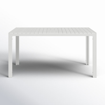 Stillwater Rectangular 6 - Person 59'' L Outdoor