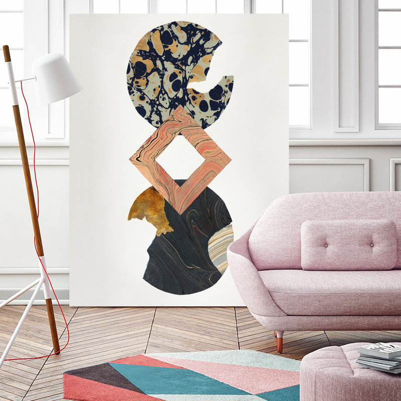 Élégance déchirée IV sur toile