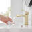 Single-Hole Single-handle Bathroom Faucet with Drain Assembly-88998807
