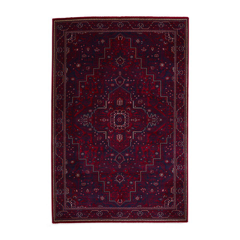 Oriental Machine Made Area Rug, Rectangle 240 x 340 cm