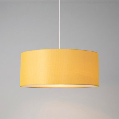 Pendant Kit Stretch Linen Drum Pendant