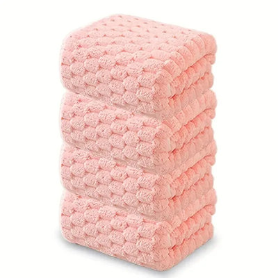 Weave Bath Towel Set Soft Quick Dry Microfiber Towels Absorbent Spa Fitness Travel Towels