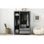 Armoire 3 portes avec armoires et tringles suspendues