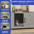 Cat Box Enclosure with Scratching Posts-1853399372