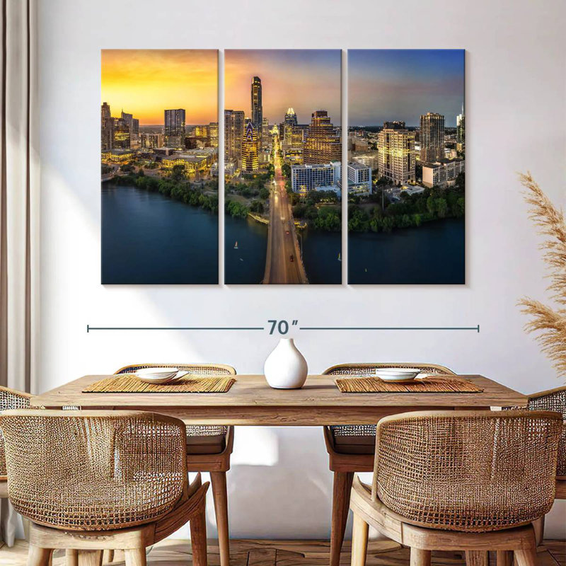 Austin Covin Sundown, 42" H x 65" W