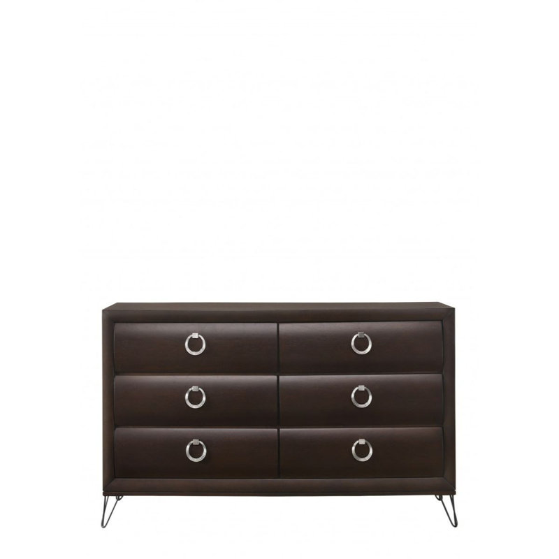 Commode standard 63 tiroirs 63 po Merlot