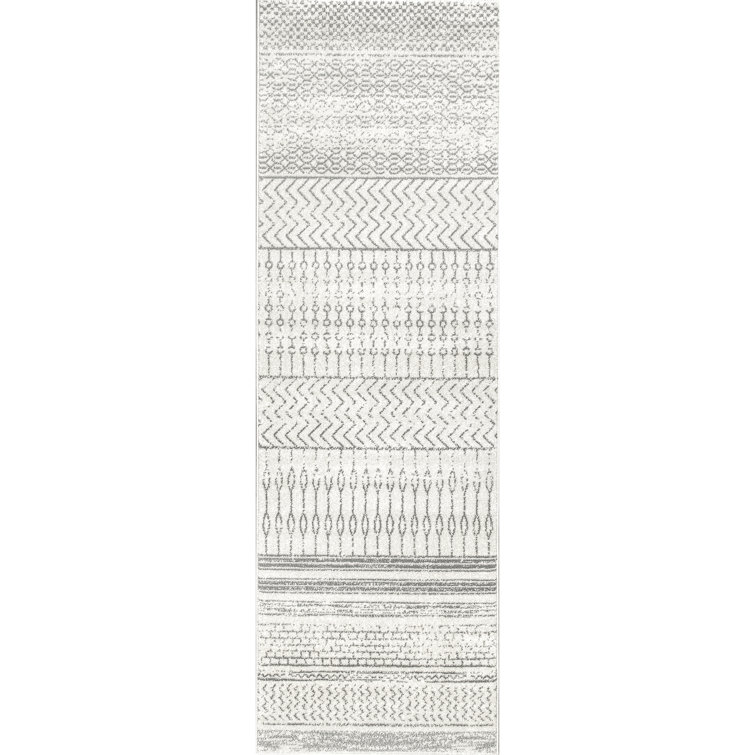 Jacore Bohemian Power Loom Performance Gray Rug