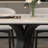 Modern Rock Slab Full Support Dining Table Set-106220196