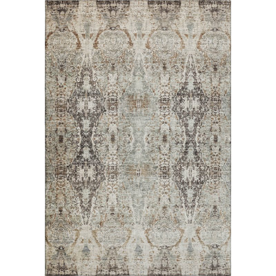 Premium Machine Washable Mayfield AMF1222 Global Rug